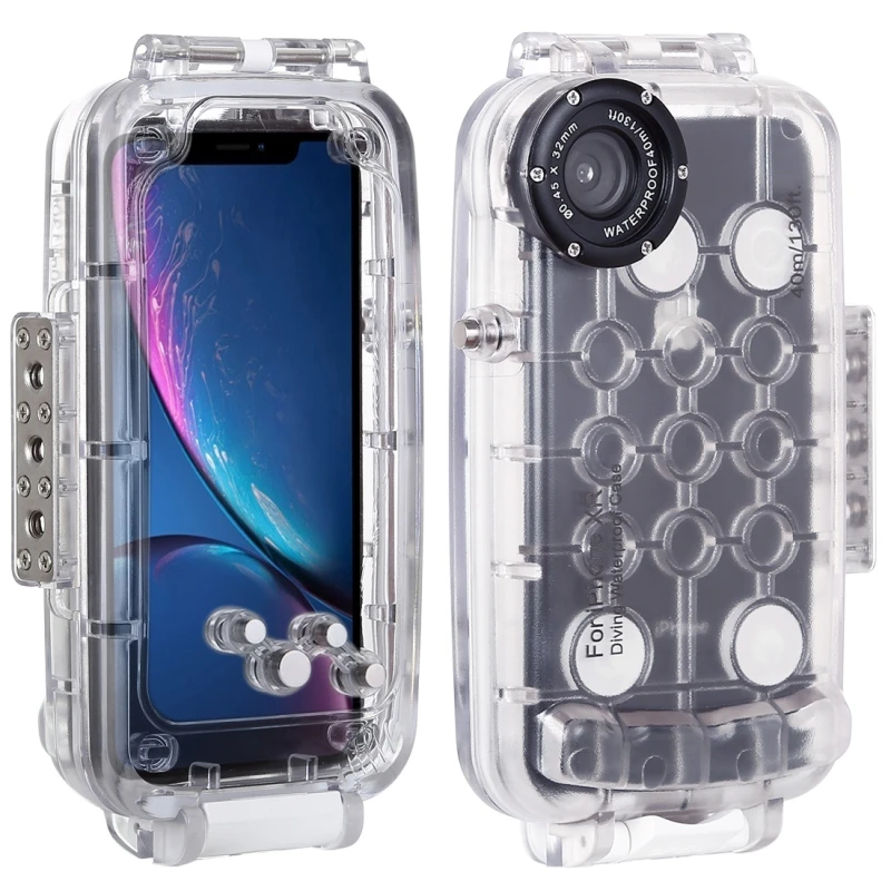 HAWEEL для iPhone XR Дайвинг телефон защитный чехол Подводный корпус 40 м/130 футов Серфинг Плавание Подводное плавание фото видео