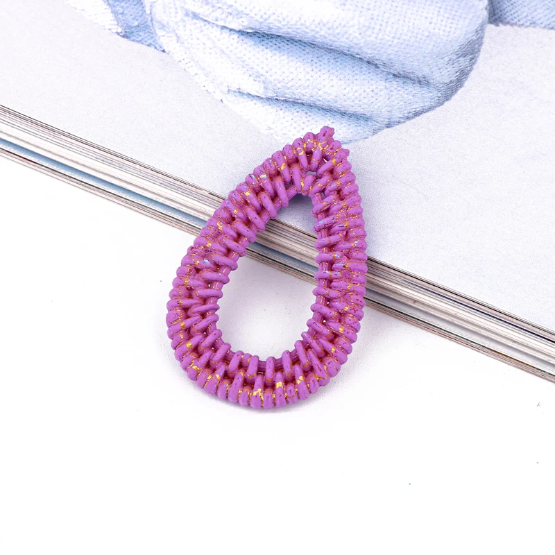 Богемные 3 шт веерные серьги капельки Лафит Подвески Diy ювелирных изделий