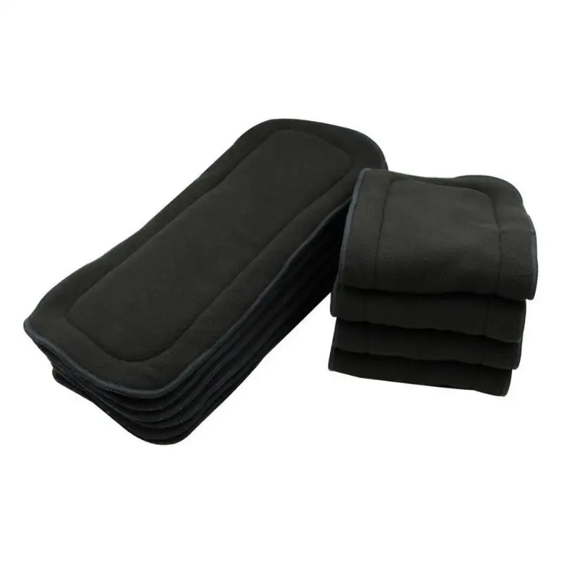 Детские подгузники из бамбукового волокна Многоразовые моющиеся вставки для