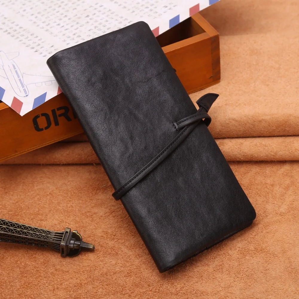 Бренд BISON DENIM мужской кошелек из натуральной кожи с карманом на молнии длинный