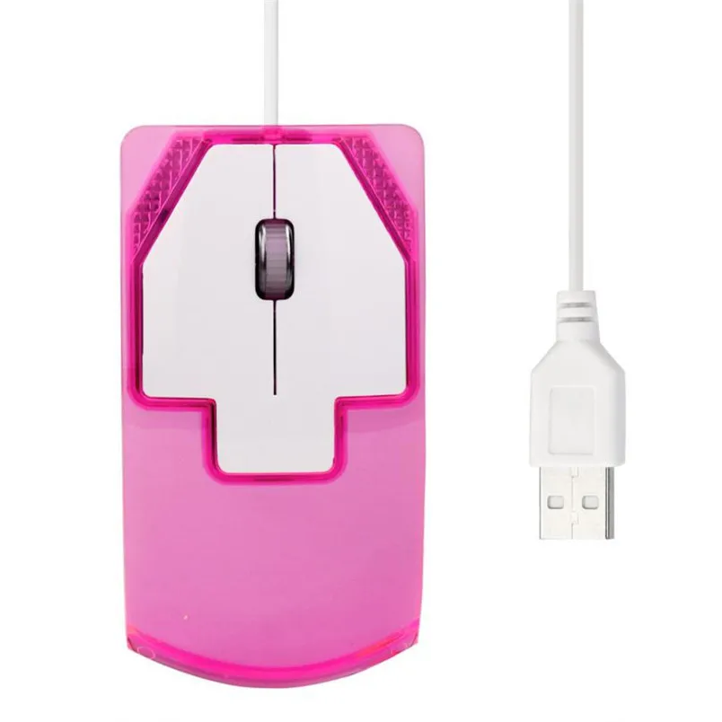 Многоразовая игровая мышь 1600 DPI оптический USB светодиодный Проводная Мыши для ПК