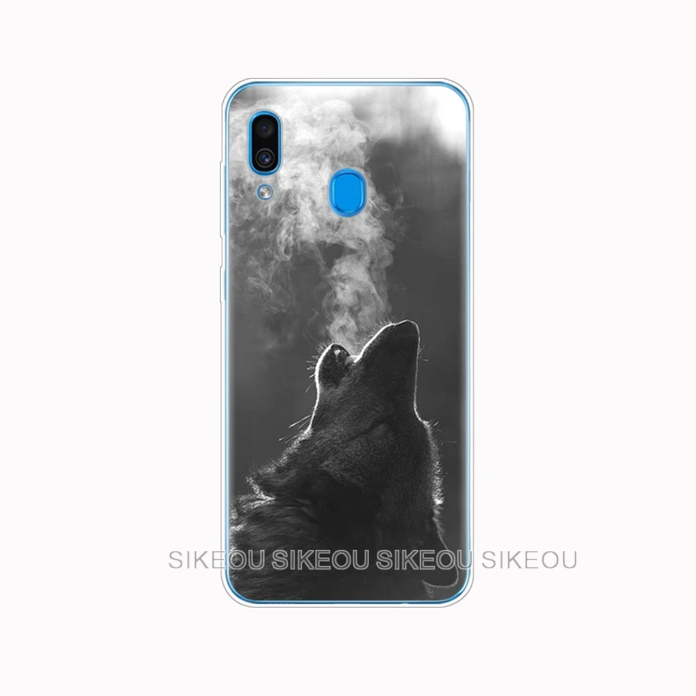 10114 Силиконовый чехол для Samsung Galaxy A50 A10 A30 A30S A40 A70 A 50 бампер для телефона Волк тигр лев леопард медведь - Цвет: 10114