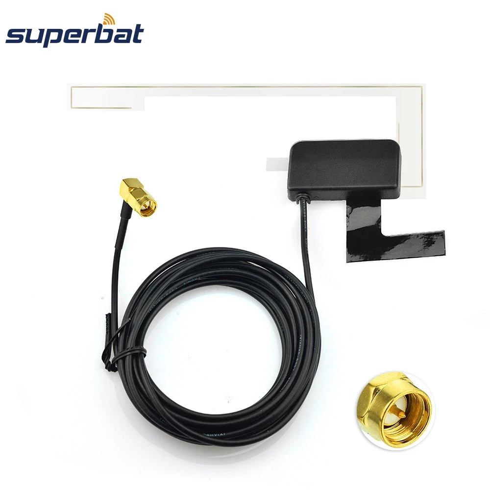Крепление для автомобильного стекла Superbat DAB цифровая антенна радио разъем SMA