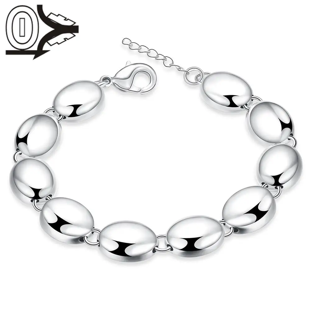 Бесплатная Доставка Оптовых Посеребренные Браслет Свадебные Украшения