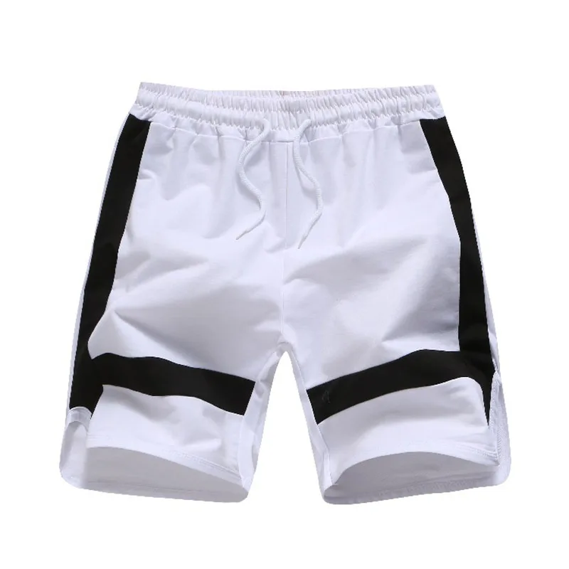 Летние шорты мужские повседневные свободные галстук веревка эластичный пояс