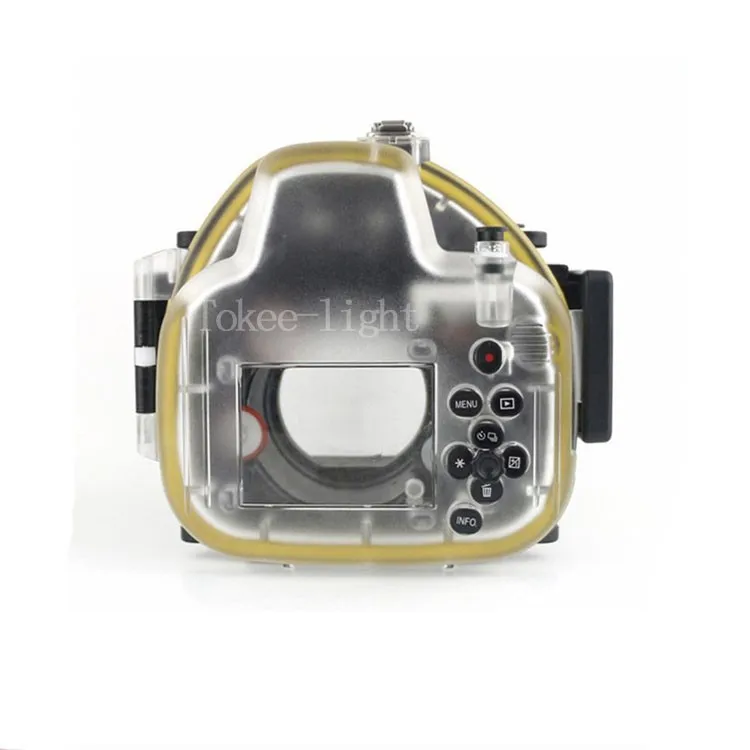 40M 130ft Underwater Waterproof Housing Diving Camera Case Bag for Canon EOS M EOS-M EOS-M2 II fit 18-55mm lens | Электроника