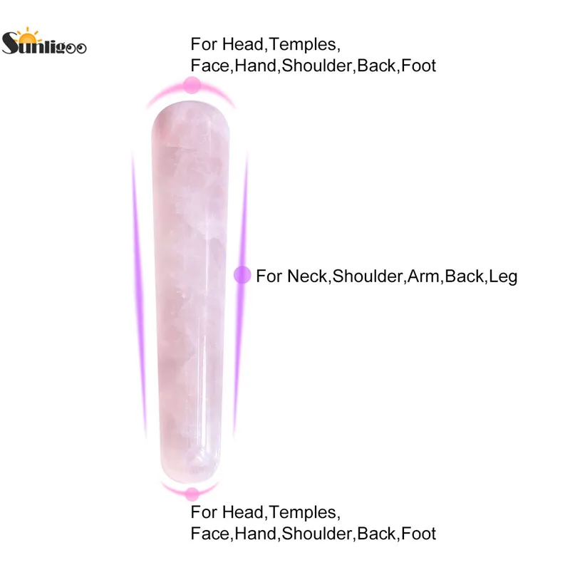 Инструмент Sunligoo Stone Gua Sha круглой формы для массажа традиционный скребок