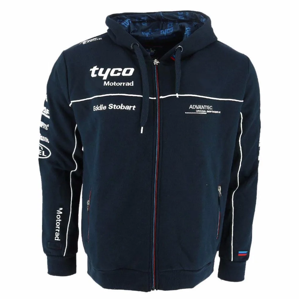 

2018 New arrival Moto gp Tyco For BMW British Superbike & International Racing Zip Hoodie