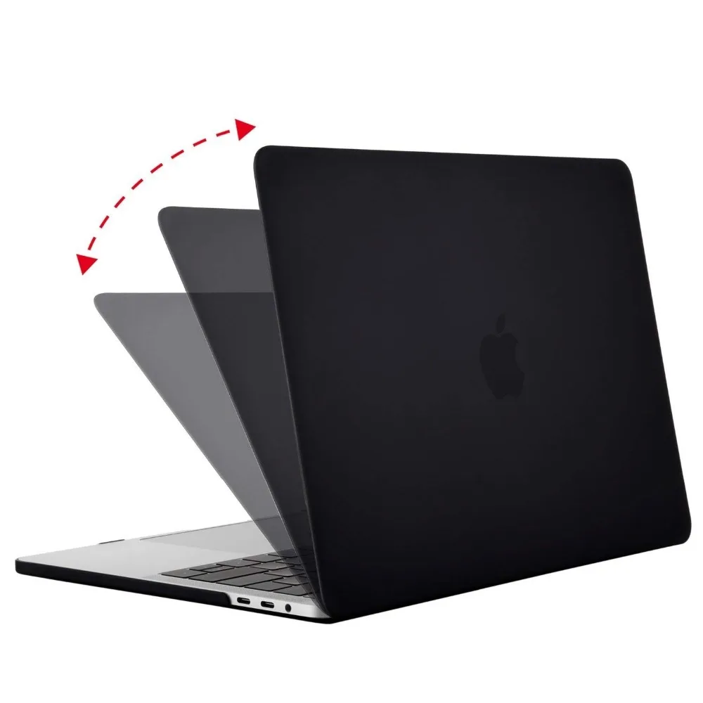 Прозрачный прозрачный чехол для Apple Macbook Air Pro Retina 11 12 13 15 ноутбука сумка Funda Mac book 3