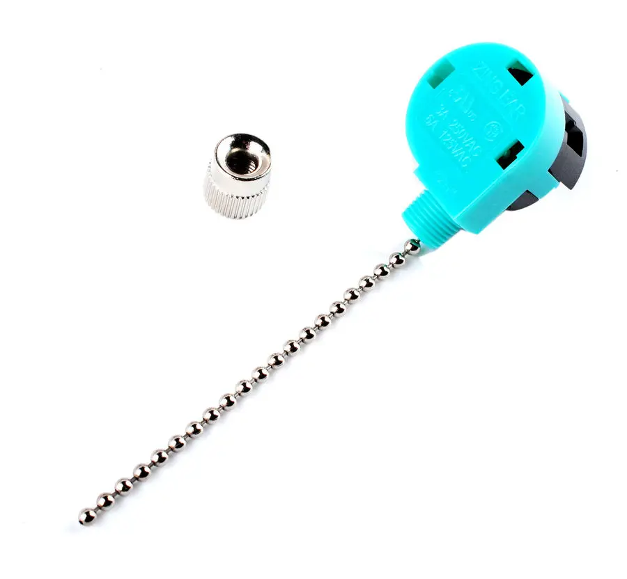Zing Ear Ze 268s6 и 208s6 переключатель 3 скорости Pull цепь управления никелевым