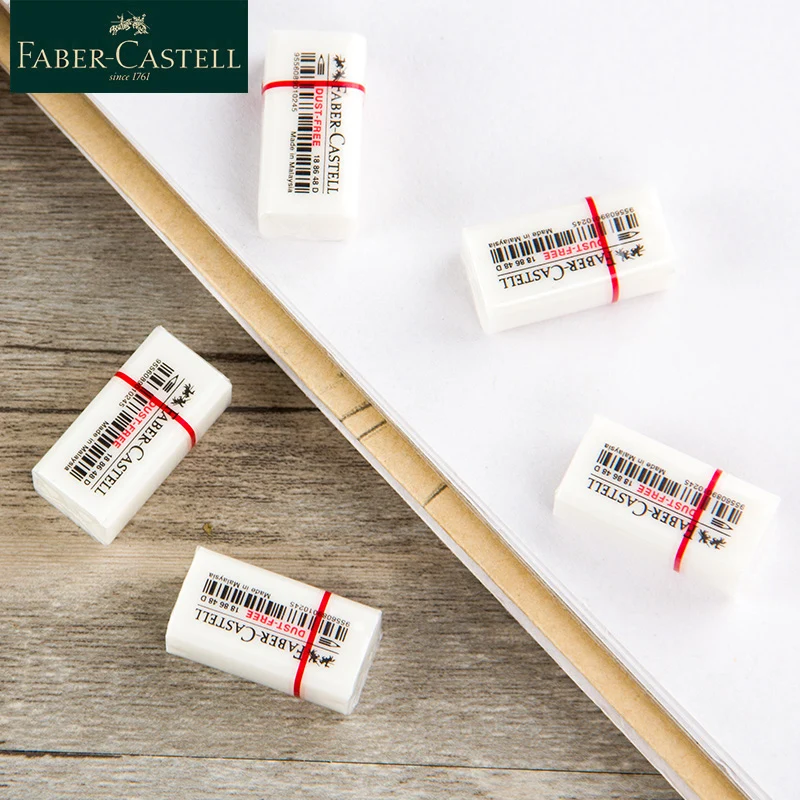 Faber Castell 1886 милый ластик 1 шт. Художественный набор карандаш Faber-Castell мини белые