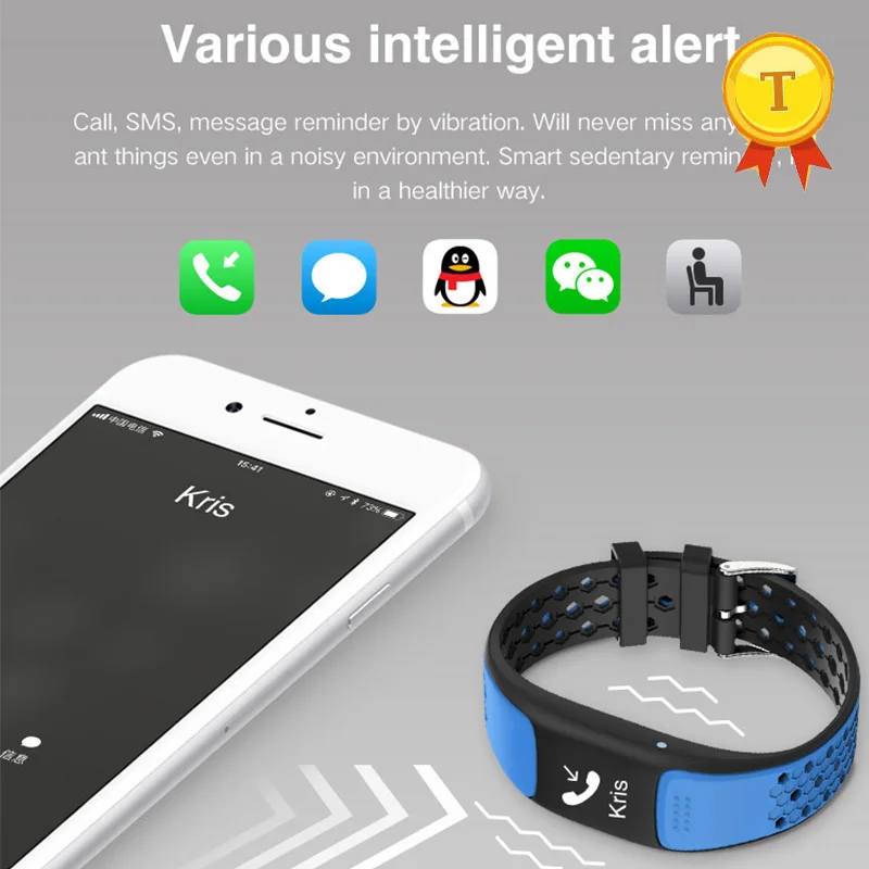 best selling colorful strap ip 68 waterproof multimode sports hd display healthy wristband with smart reminder for ios android |