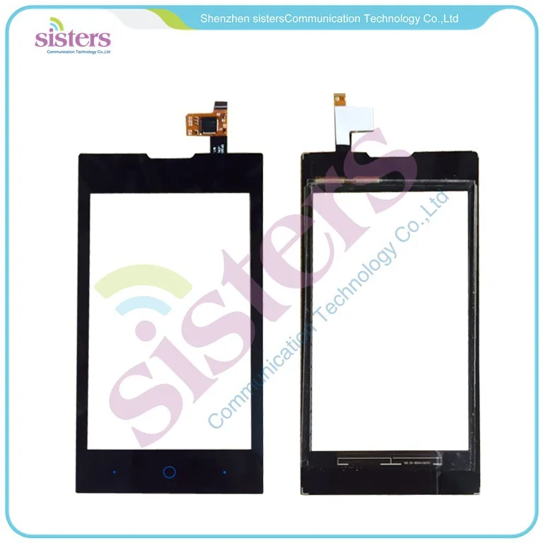 Оптовая продажа высококачественный черный сенсорный экран с дигитайзером для ZTE