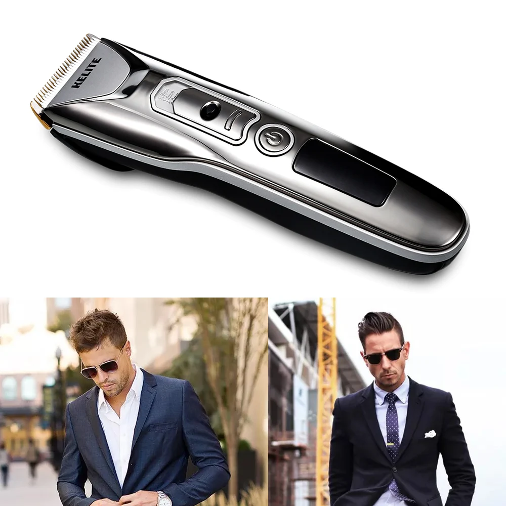 Kelite КЛТ-8188 волос триммеры USB Перезаряжаемые Электрический Регулируемый машинка