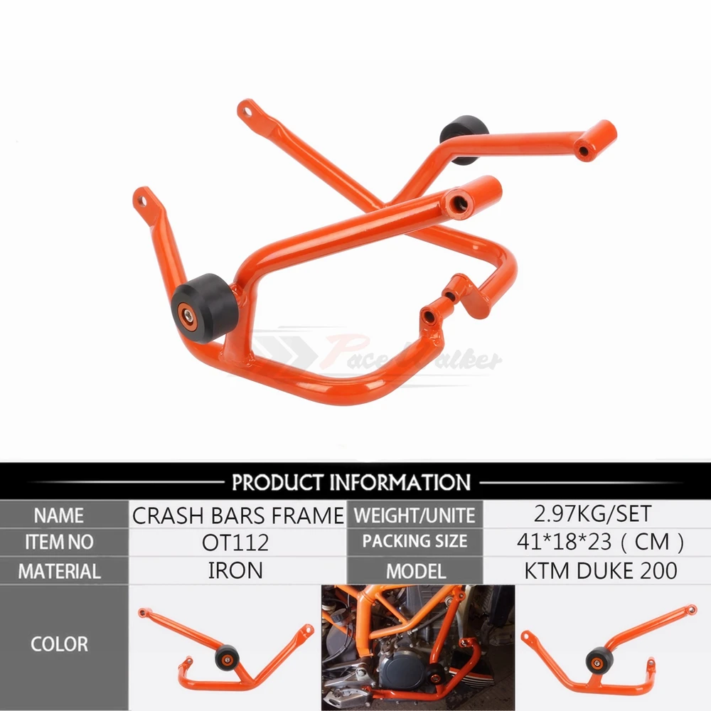 Аксессуары для мотоциклов защита двигателя защитный барьер KTM DUKE 200 DUKE200 2013 2014 2015