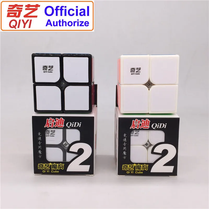 QiYi, Магический кубик, профессиональная 2x2x2 Скорость куб головоломка Neo Cubo Magico куб Стикеры Kubus для взрослых, обучающие игрушки для детей, MF2