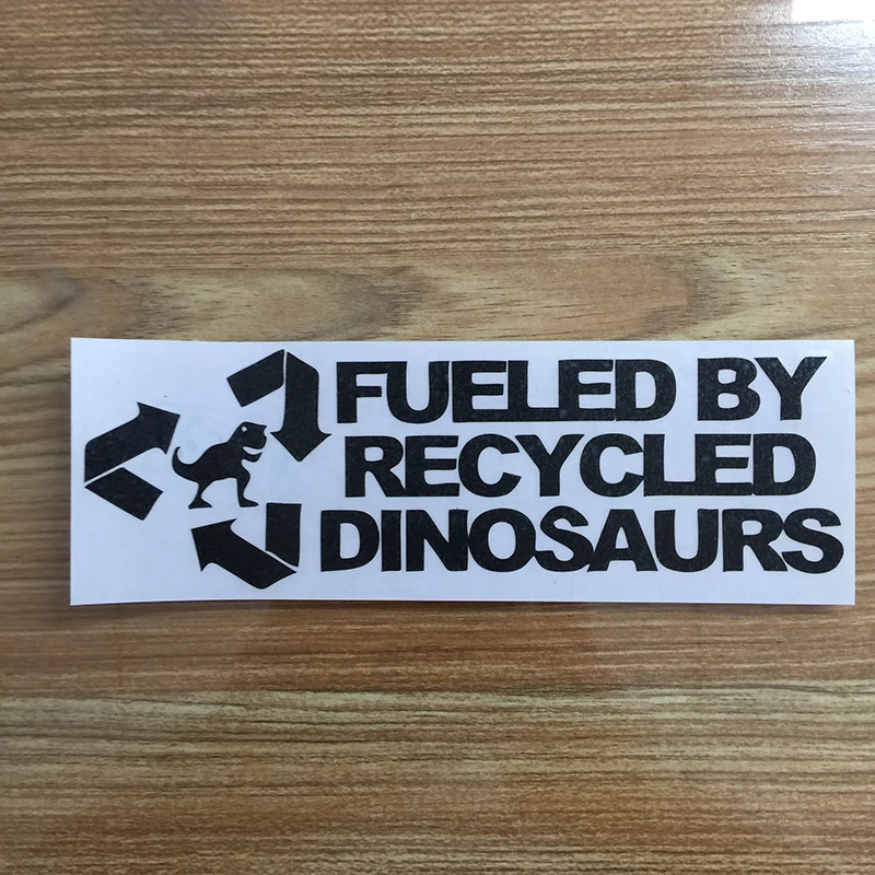 Наклейка с переработанными динозаврами Стилизация автомобиля забавная гонка Jdm