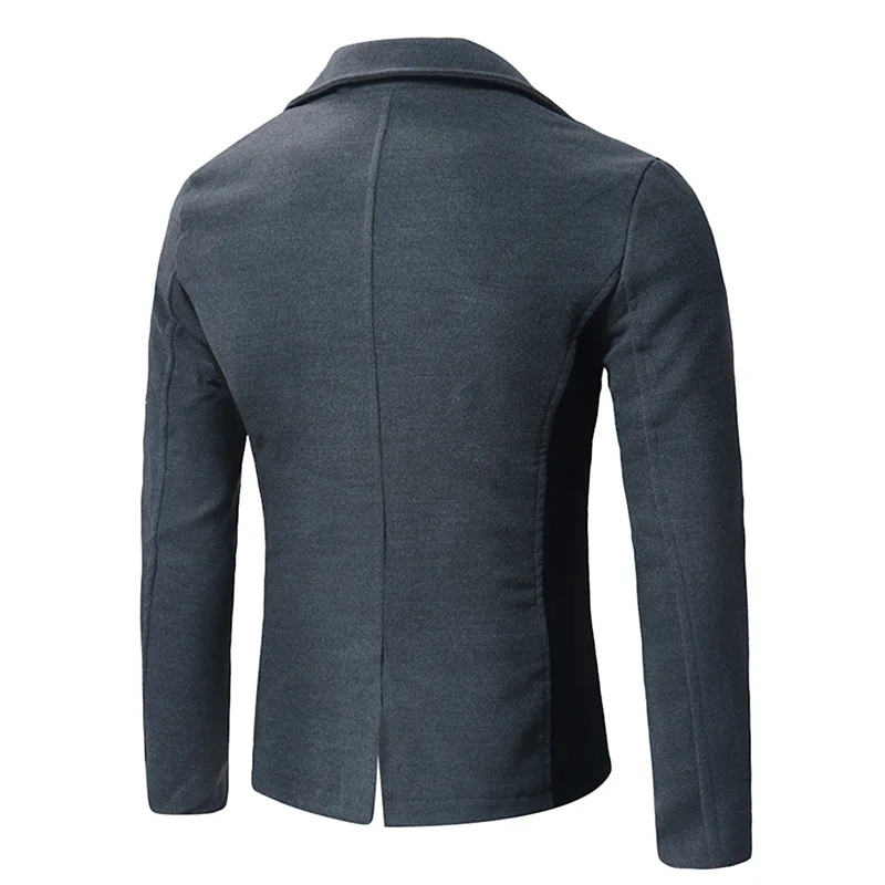 Cloudstyle мужской Тренч модные короткая куртка Для мужчин Повседневное Slim Fit пальто