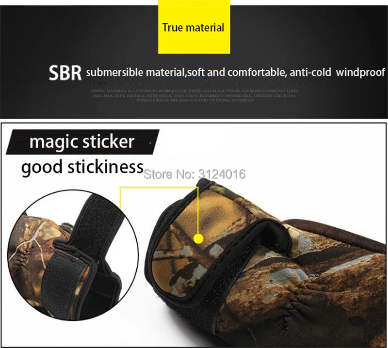 1pair X Outdoor riding glove 3 fingers turn over antiwear Fishing Gloves anti-skid anti-cold waterproof tool | Автомобили и