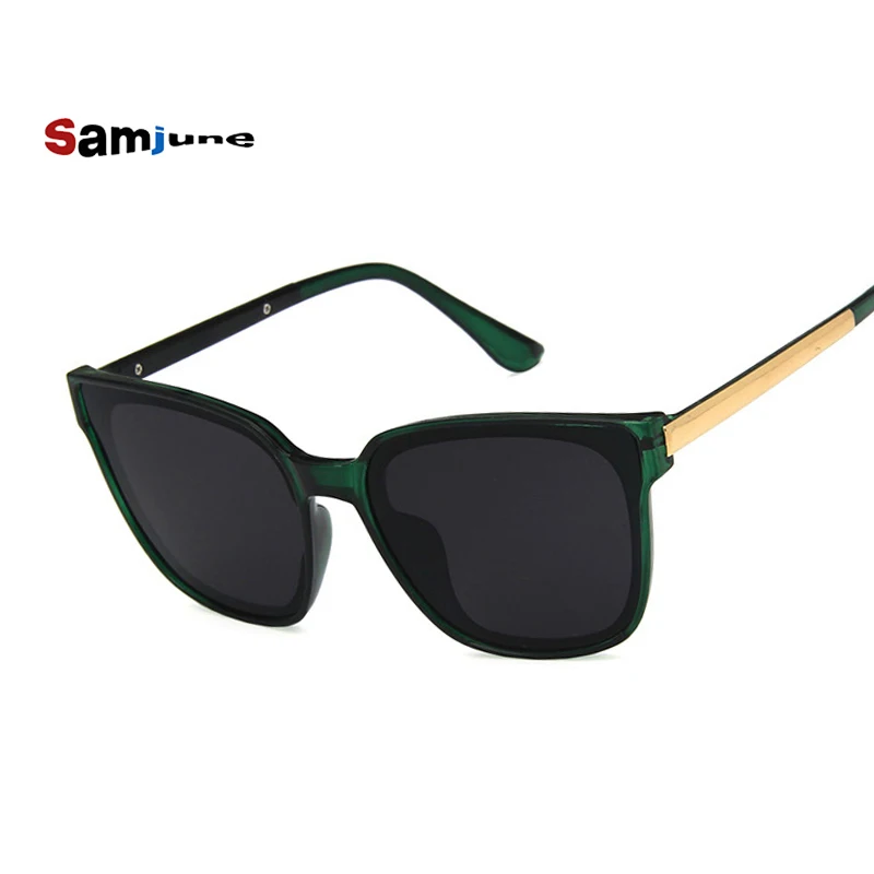 Солнцезащитные очки Samjune женские маленькие квадратные Роскошные брендовые