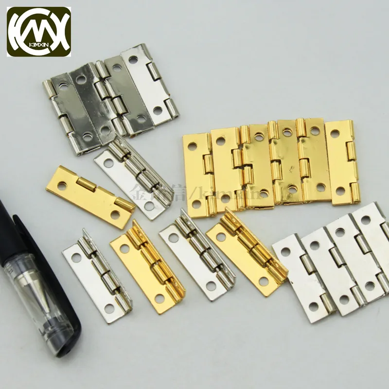 10*30 мм 10 шт. оборудование KIMXIN с 4 отверстиями железные маленькие петли для