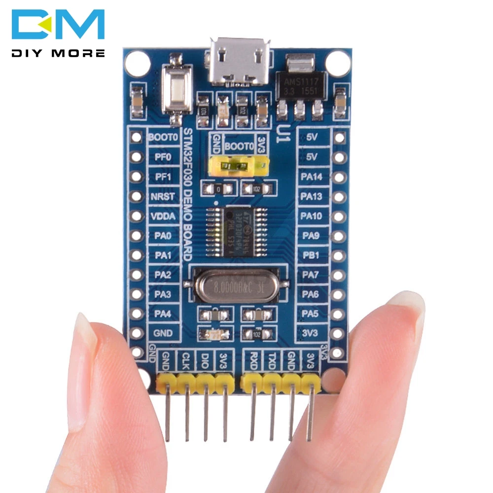 STM32F030F4P6 ARM CORTEX-M0 Core 32bit 48 MHz Board Minimum System Development Microcontroller SWD/ISP Dual Download DIY KITS