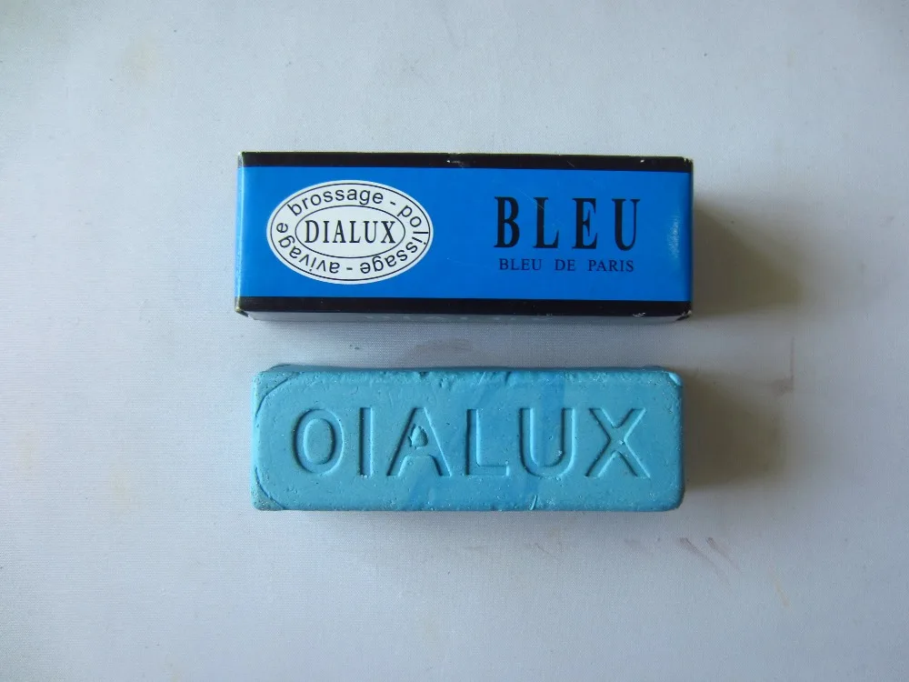 Blue Rouge Polishing Compound Dialux Jewelry Dental Finishing Cleaning Grinding Burnishing Wax For Gold Silver Metal Platinum