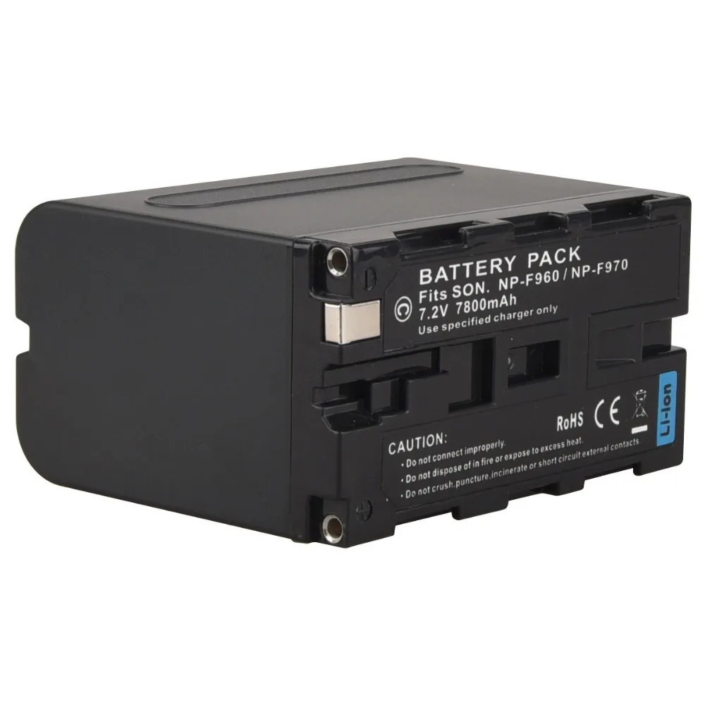 

7.2V 7800mAh Battery NP-F960 NP-F970 For SONY CCD-SC5 CCD-SC55 CCD-TRV35 MVC-FD91 MC1500C Camera Camcorder Lithium Battery Pack