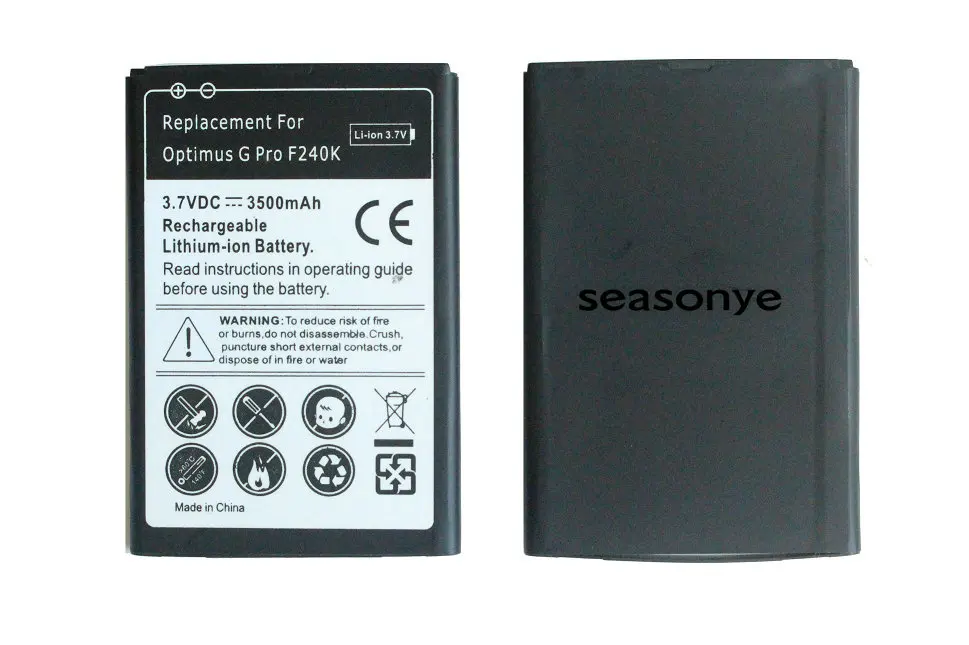 Seasonye 3x3500mAh BL-48TH сменный аккумулятор + универсальное зарядное устройство для LG Optimus