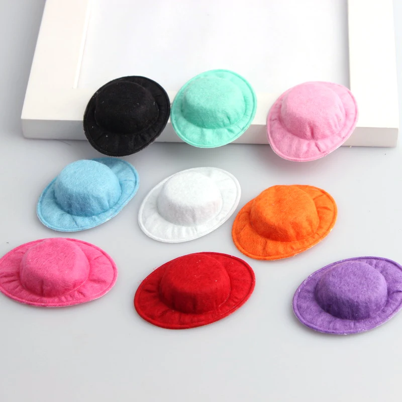 20 шт Мини шляпы детские для девочки заколка волос стиль аксессуары детей