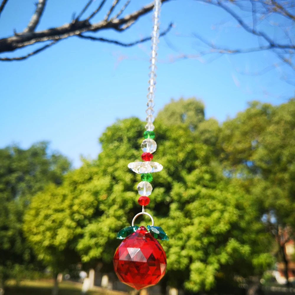 Люстра 2 шт./лот стеклянный хрустальный шар лампа призма подвесной Ловец Солнца