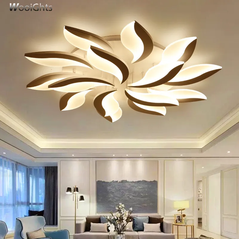 Wooights Chandelier lights for living room Bedroom Study Room home Dec Acrylic Ceiling Lamp Fixture | Освещение