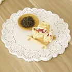 9,5 дюйма экологически чистые смазочные салфетки для бежевой бумаги, вечерние декоративные держатели для торта на свадьбу, Рождество, 9,5 дюйма, 240 мм, 100 шт.