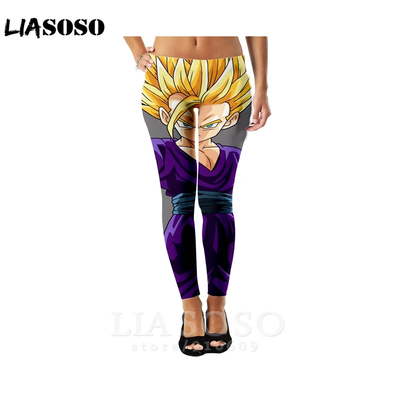 7 3d принт для мужчин и женщин Полная длина Dragon Ball z Gohan goku сексуальные пляжные леггинсы Harajuku спортивные брюки аниме брюки для бега E833 - Цвет: 7