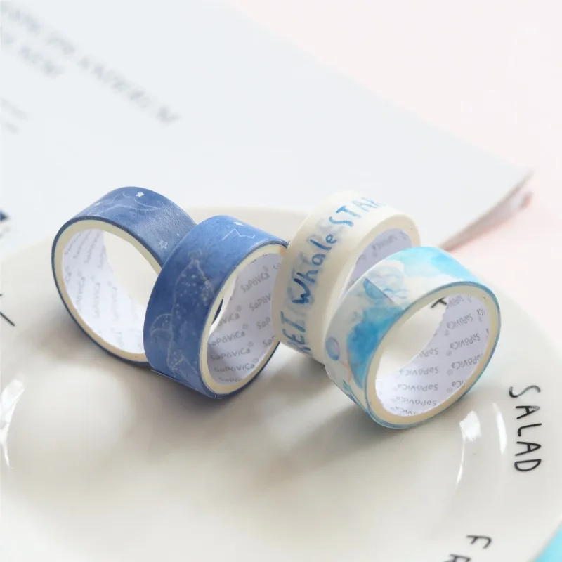 Набор декоративного скотча Васи клейкая лента для скрапбукинга своими руками 10