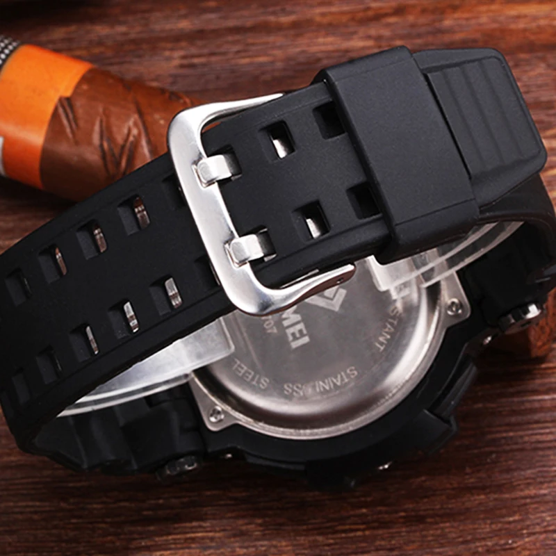 Спортивные Военная униформа для мужчин цифровой G армия часы мужской бренд шок