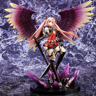 29 см Kotobukiya Rage Of Bahamut Темный ангел Оливия белая версия 1/8 Ани статуя Сексуальная ПВХ