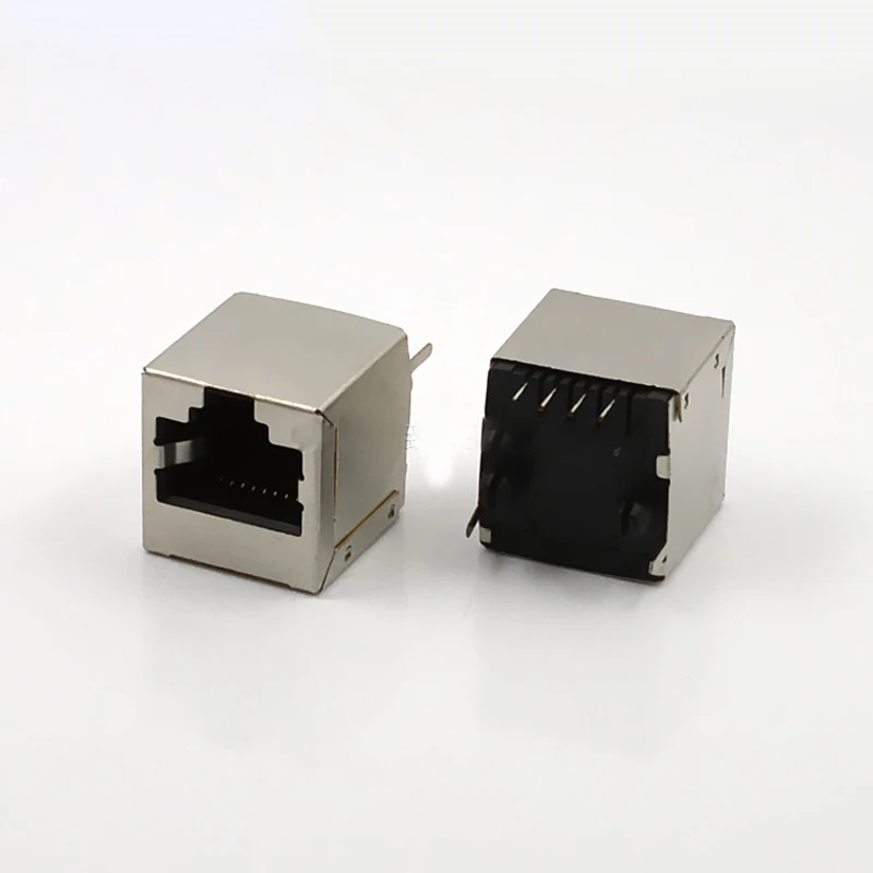 30 шт. RJ45 разъем вертикальный 180 градусов сетевой интегратор маршрутизатор