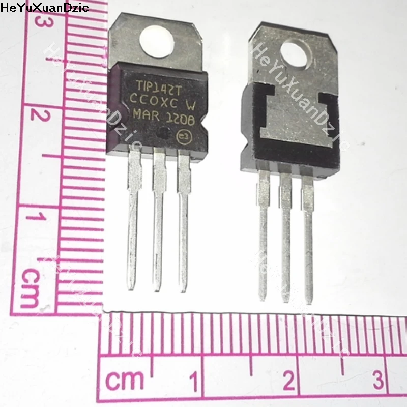 10 шт./лот TIP142T TIP142 TO 220 100V/15A/90W NPN Darlington Мощный транзистор новый оригинальный