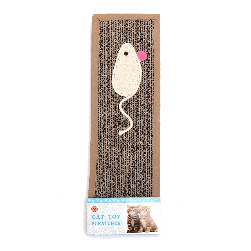 mouse Мягкий коврик для кровати, забота о когтях, игрушки для кошек, обучающая игрушка для кошек, котенок, скребок, гофрированный скребок - Цвет: mouse