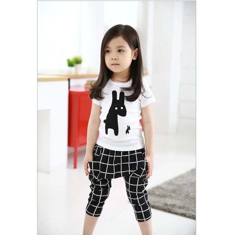 Детский спортивный костюм с жирафом футболка шортами в сетку и штаны|boys clothes|boys