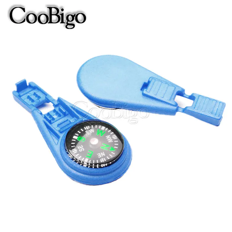 BaByBlue Для паракордовой веревки 2 мм, цветной, на молнии, для компаса, с концами шнура, для рюкзака, для выживания, для кемпинга, наборы для путешествий - Цвет: BaByBlue