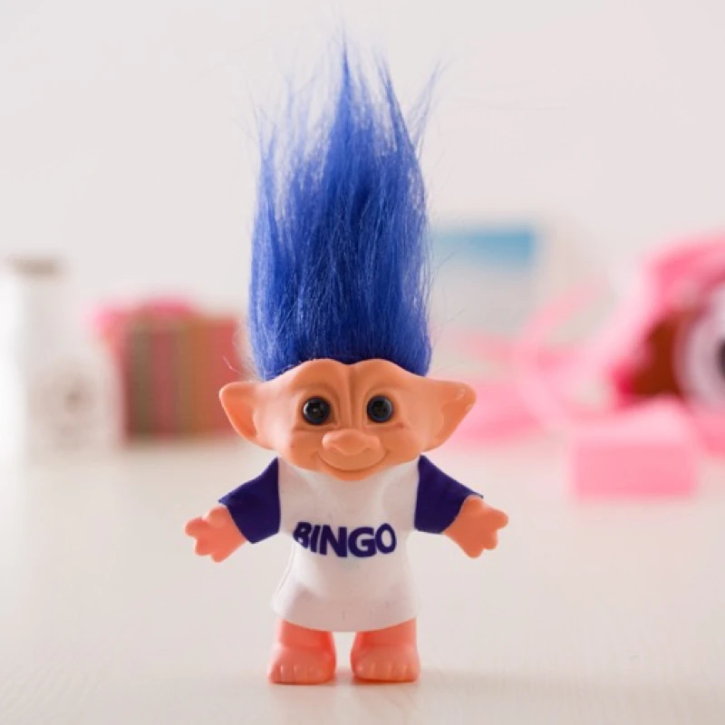 10cm Troll Doll Figures With Bingo Leprechauns Dam Toys Russ for Children Birthday Gift NEW | Игрушки и хобби