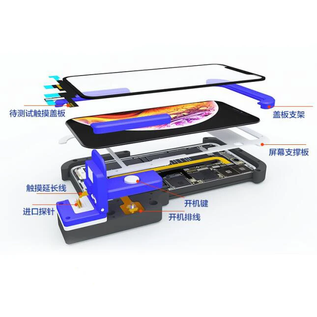Не нужно паять дигитайзер TP тестер для iPhone XS MAX сенсорный экран X детектор телефон