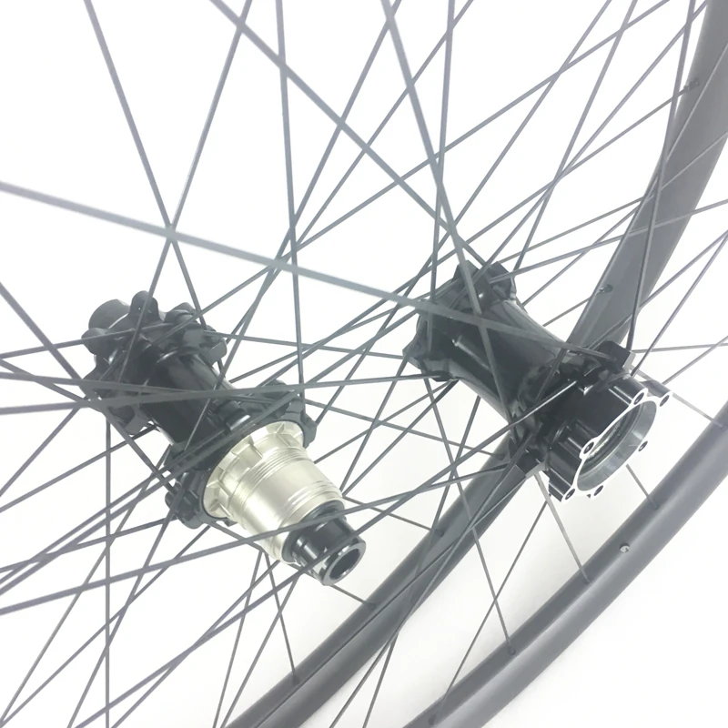 

29er MTB XC 28mm Asymmetric Tubeless Powerway PHB-L32 PFH-M42 Carbon Wheels L32 Lefty 2.0 M42 Straight Pull Hub Wheelset