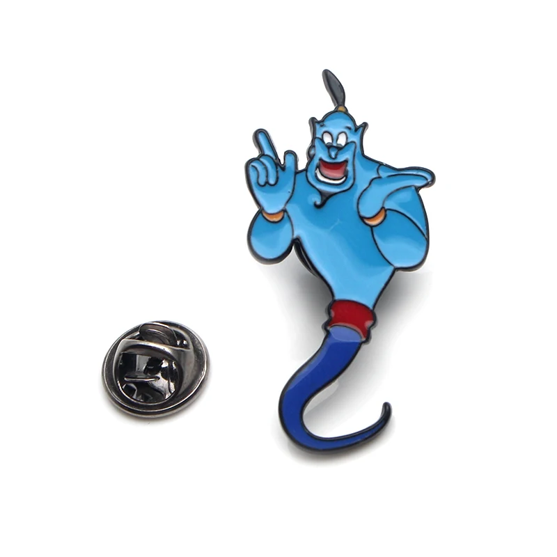 Homegaga волшебная лампа цинк галстук мультфильм булавки броши для рюкзака, одежды для мужчин и женщин Декоративные значки медали D1891
