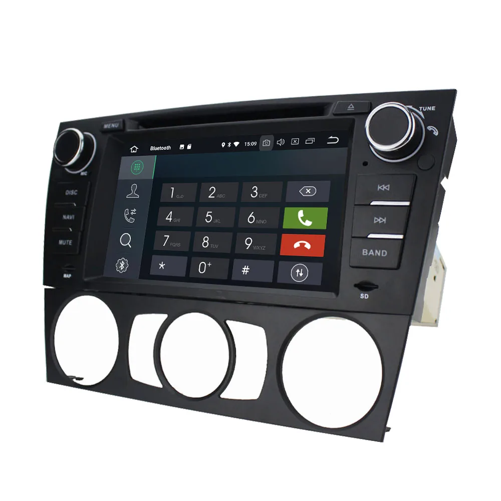 Android 7.1.1 1 Din Quad Core 2GB RAM 16GB ROM Car DVD player GPS Wifi Bluetooth For BMW 3 E90 E91 E92 E93 2006 2007 2008-2011 | Автомобили