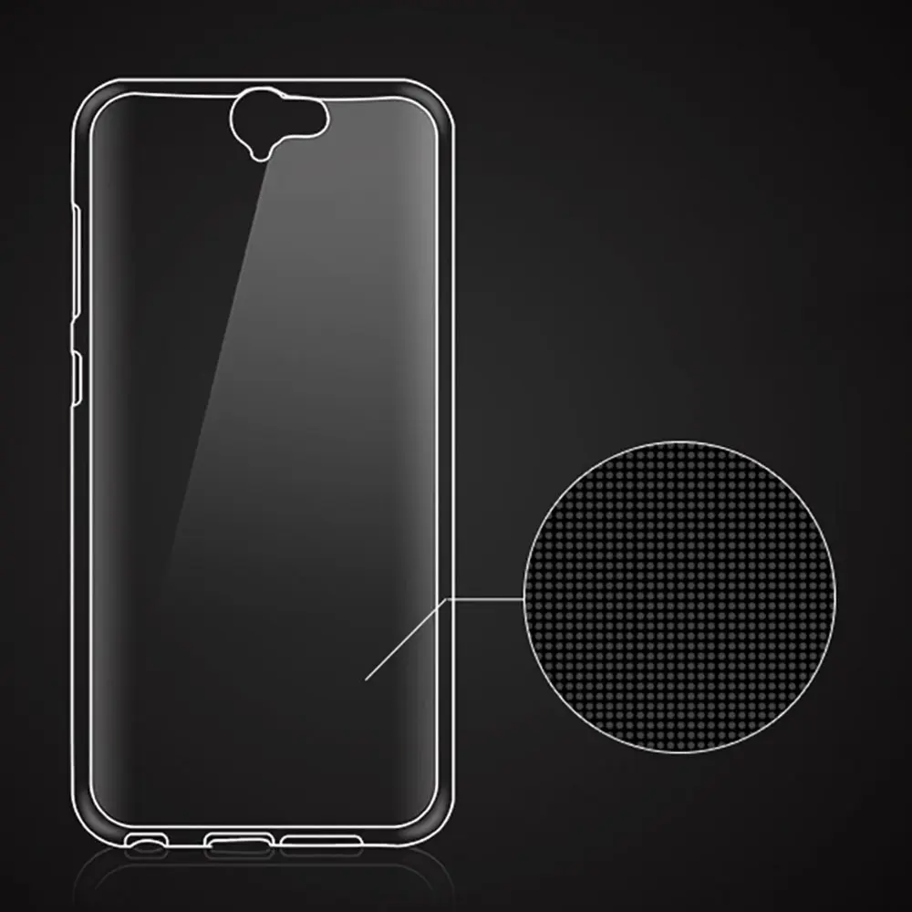 Прозрачный мягкий чехол из ТПУ для телефона HTC U11 U12 D12 Plus Life задняя крышка