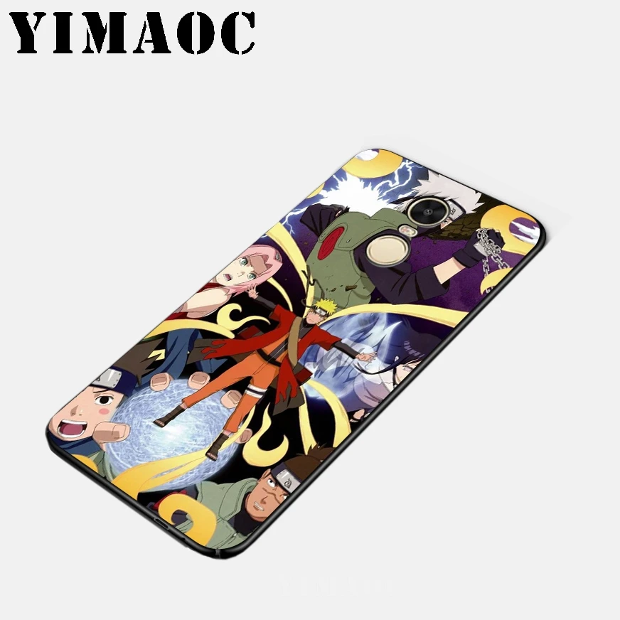 Мягкий силиконовый чехол YIMAOC Naruto Sasuke Uchiha для Xiao mi Red 6 Note 4X 4A 5A 5 Plus A1 A2 Pro Lite 8 |