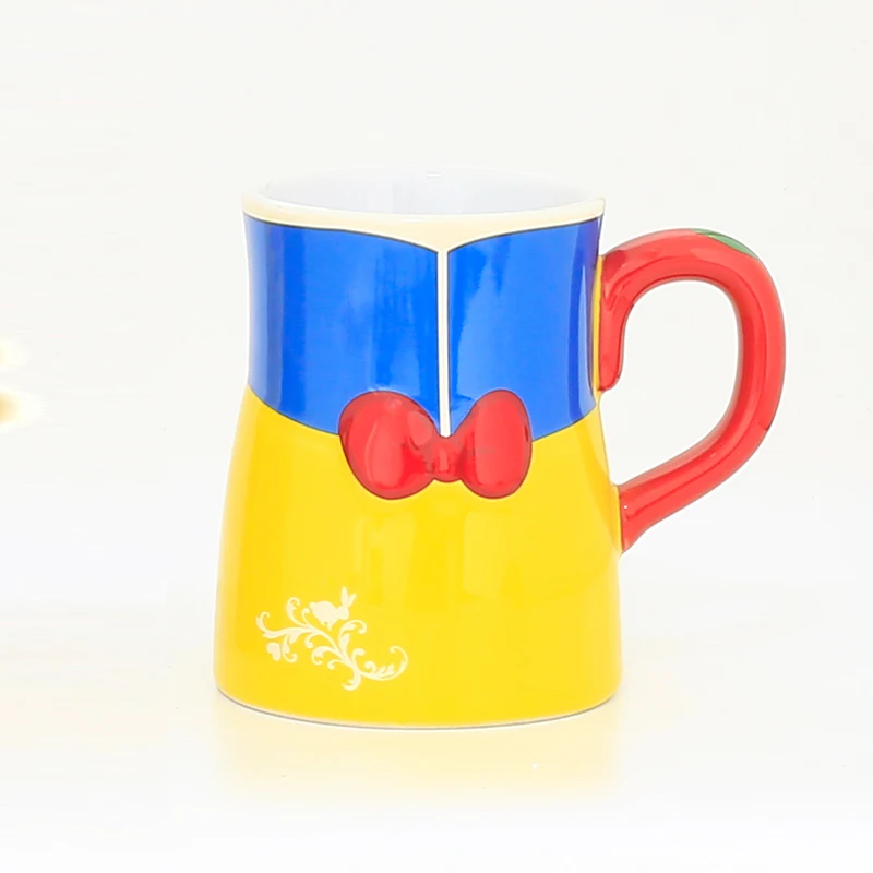3D Русалка чашки милый мультфильм кружки керамическая кофейная кружка чашка Подарочная коллекция креативная посуда для напитков для завтрака молока чашки микро дефекты